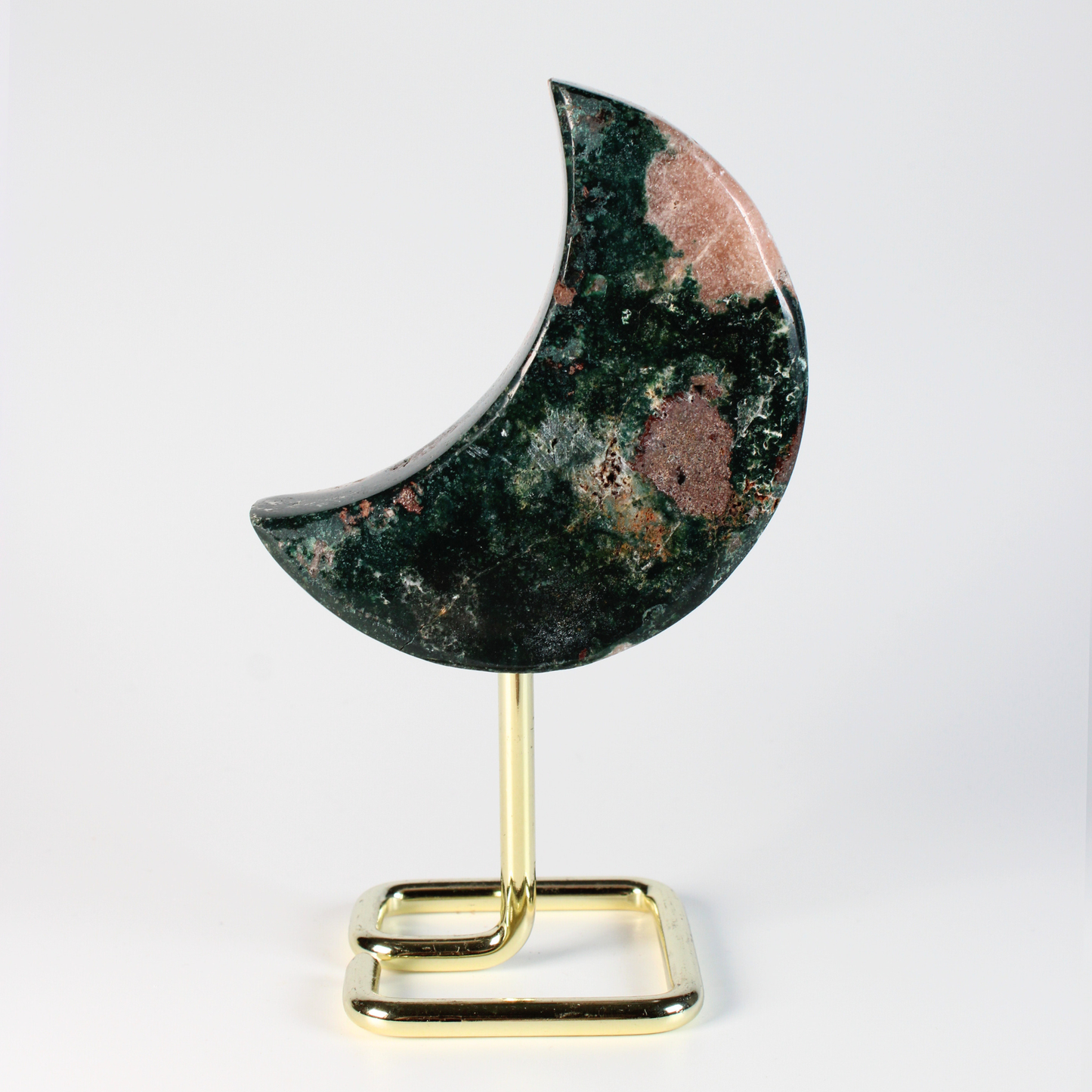 Roze amethist & Mosagaat - Maan