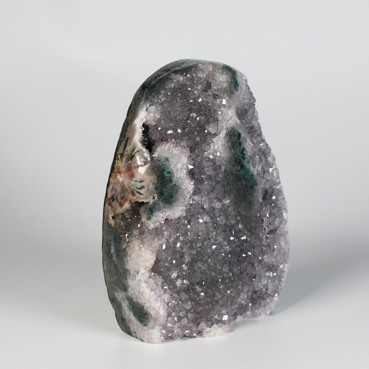 Amethist met Mosagaat - Standvlak