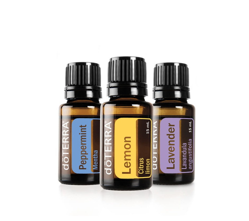 dōTERRA trio, Peppermint, Lavender & Lemon 15 ml