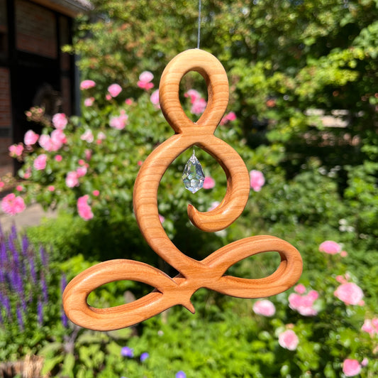 Raamhanger regenboogkristal - Buddha