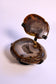 Agaat sugarshine met dendriet geode - Sieradendoosje