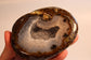 Agaat sugarshine met dendriet geode - Sieradendoosje