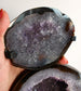Agaat met amethist geode - Sieradendoosje