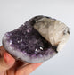 Amethist met Calciet & Hematiet - Collectors Piece