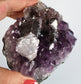 Amethist met Calciet & Hematiet - Collectors Piece