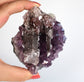 Amethist met Calciet & Hematiet - Collectors Piece
