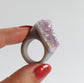 Agaat met Amethist - Ring
