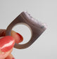 Agaat met Amethist - Ring