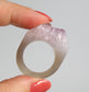 Agaat met Amethist - Ring