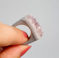 Agaat met Amethist - Ring
