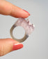 Agaat met Amethist - Ring