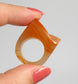Agaat Druzy - Ring