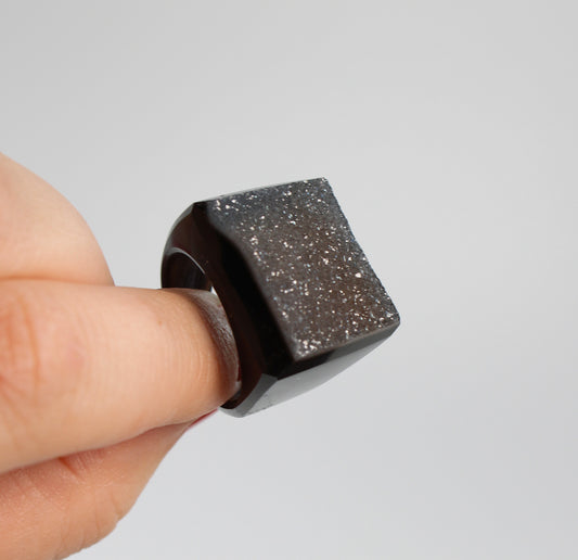 Agaat Druzy - Ring