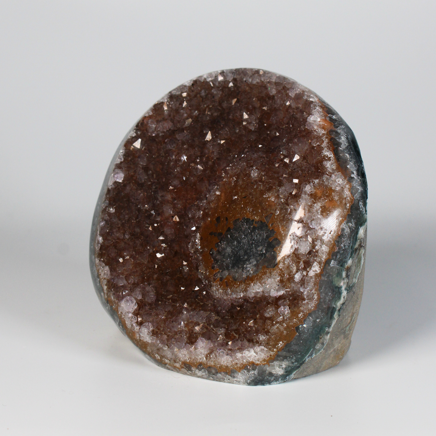 Galaxy Amethist met stalactiet - Standvlak