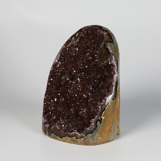 Galaxy Amethist met stalactiet - Standvlak