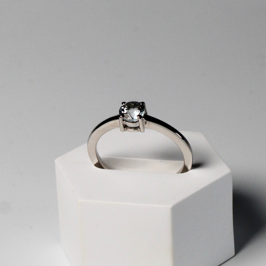 Ring Aquamarijn - 925 zilver
