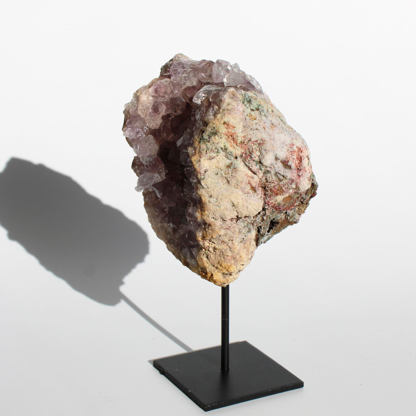 Roze Amethist - Op standaard