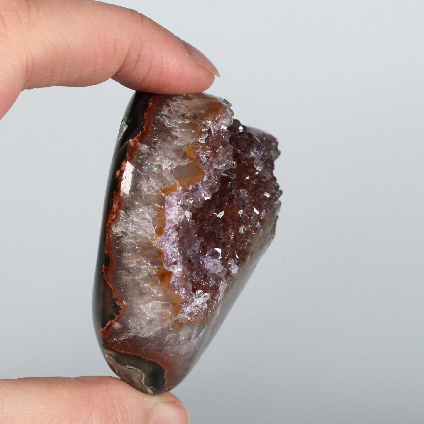 Flower Amethist - Hart