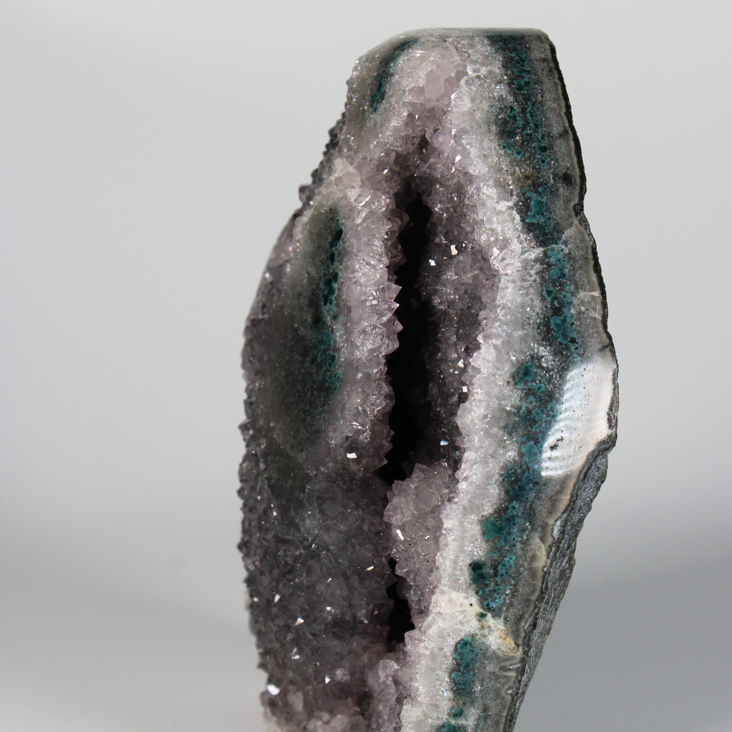 Amethist met Mosagaat - Standvlak