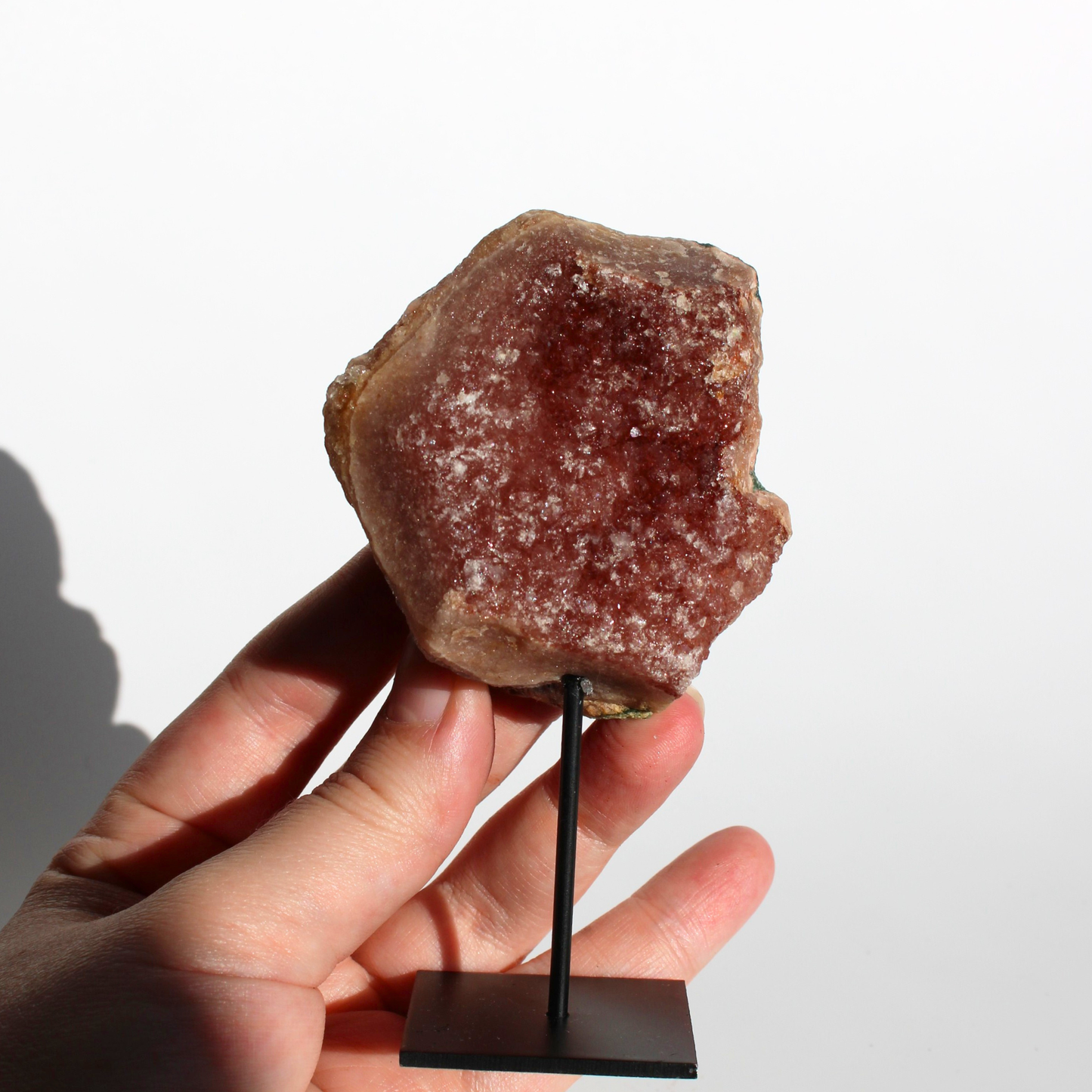 Roze Amethist - Op standaard