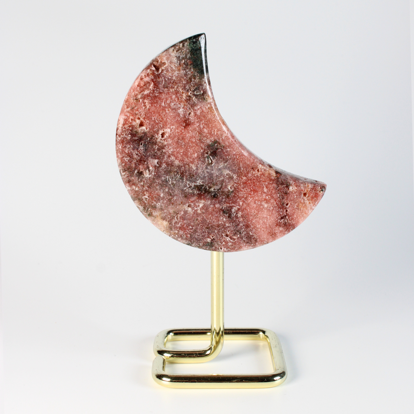 Roze amethist & Mosagaat - Maan