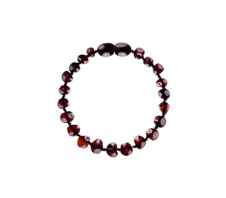 Barnsteen armband - Cherry