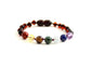 Barnsteen armband - Cherry & chakra edelstenen