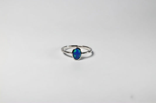 Ring Australische opaal